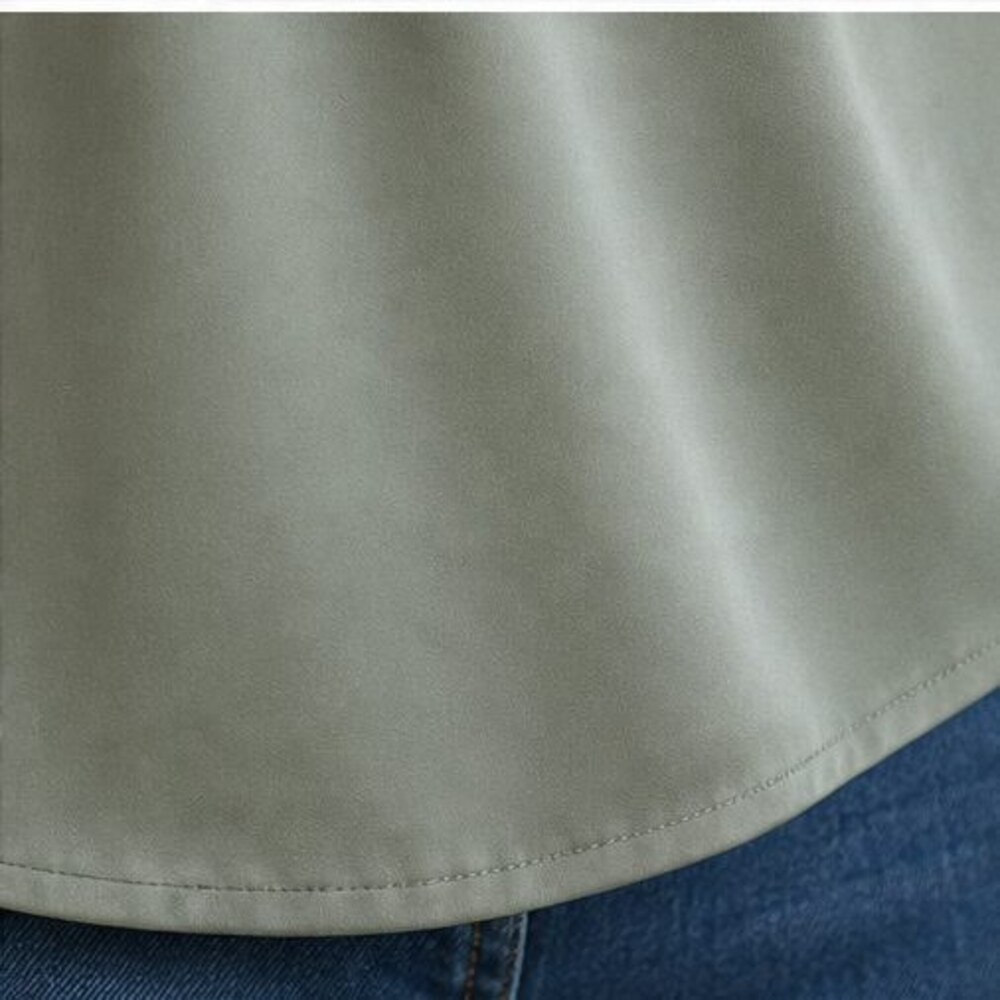Sage Ruffle Blouse - Picture 6 of 6